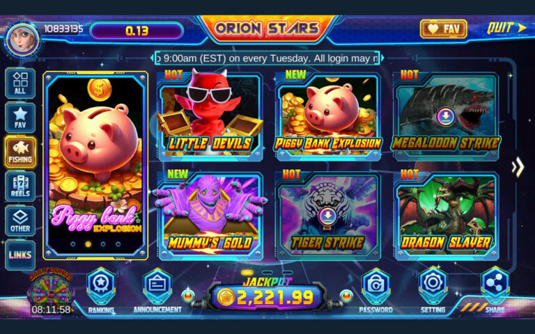 Orion Stars Fish Game