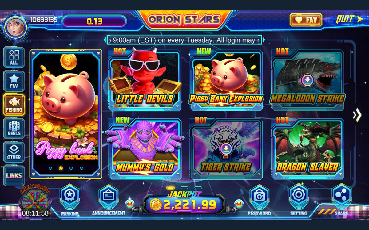 Orion Stars Fish Game